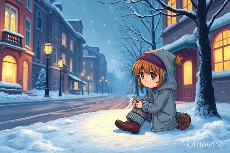 A gyufaárus kislány