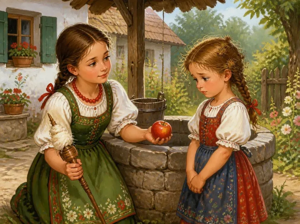 A szorgalmas és a lusta lány